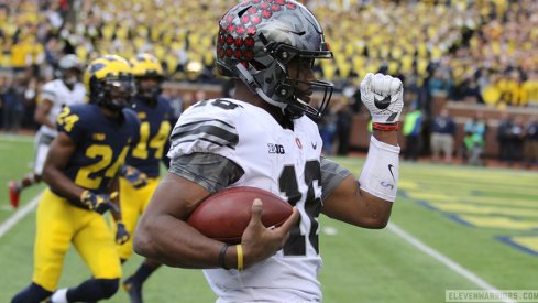 Former Ohio State quarterback J.T. Barrett