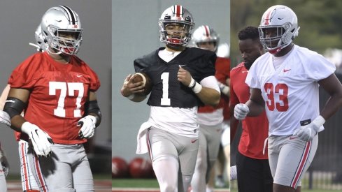 Paris Johnson, Justin Fields, Zach Harrison