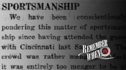 The view of sportsmanship published in The Lantern in 1931.