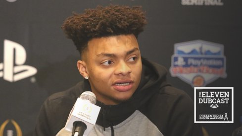 Ohio State quarterback Justin Fields