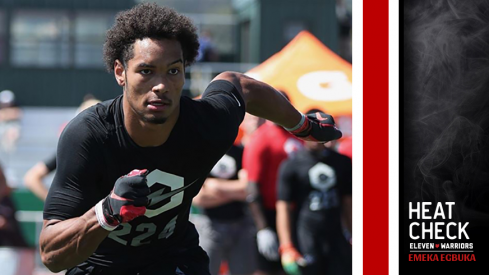 Five-star wideout Emeka Egbuka remains the top priority for Brian Hartline.