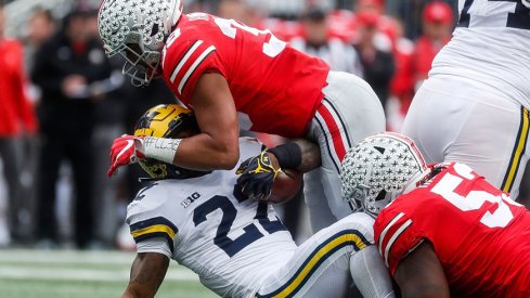 Karan Higdon, Promiser of a win over Ohio State