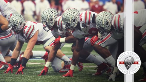 The Buckeyes are ready to go in today's skull session.