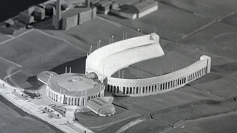 Proposed annex to Ohio Stadium from 1944.