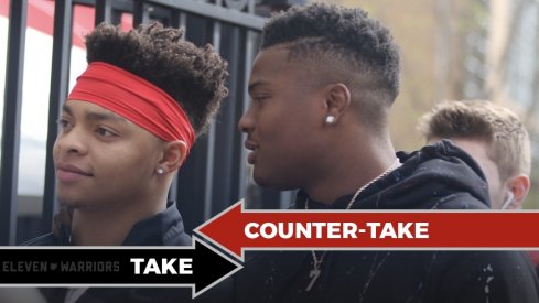 Justin Fields and Dwayne Haskins