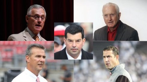 All-Mesh Team Offense - comprised of players from the John Cooper, Jim Tressel, Luke Fickell, Urban Meyer and Ryan Day eras at Ohio State.