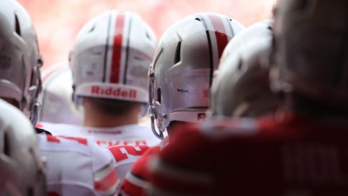 Players in the tunnel.