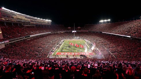 Ohio Stadium under the lights