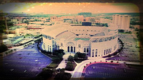 June 17, 2020; Columbus, OH, USA; Ohio Stadium, also known as the Horseshoe, the Shoe, and the House That Harley Built, is on the campus of The Ohio State University. Mandatory Credit: Doral Chenoweth/Columbus Dispatch via USA TODAY NETWORK