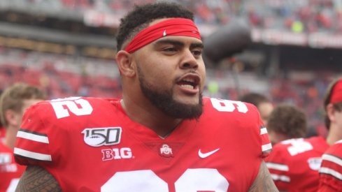 Haskell Garrett, Ohio State defensive tackle, was injured in an overnight shooting just off campus. 