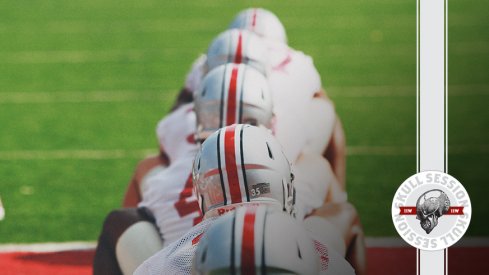 We're wearing helmets in today's skull session.