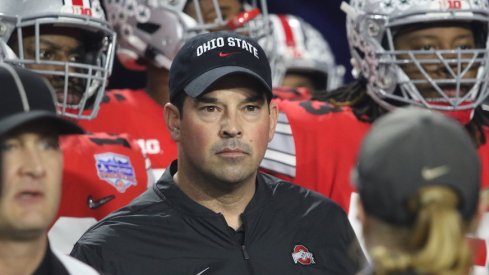 Ryan Day before the 2019 Fiesta Bowl