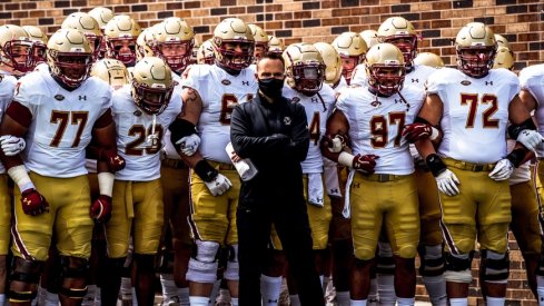 In his debut as a collegiate head coach, Jeff Hafley's BC Eagles thumped Duke. 