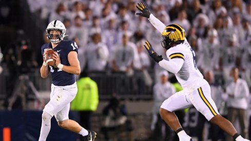 Penn State quarterback Sean Clifford