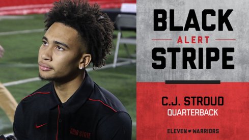 CJ Stroud loses black stripe.