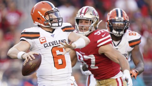 Nick Bosa and Baker Mayfield