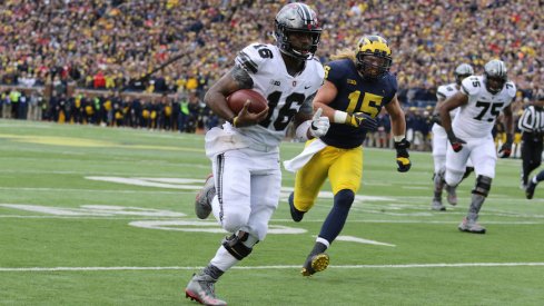 J.T. Barrett vs. Michigan in 2017