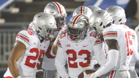 Ohio State players celebrate