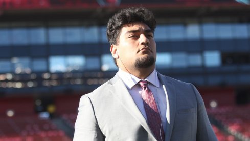 Ohio State defensive lineman Tommy Togiai