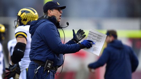 Michigan head coach Jim Harbaugh