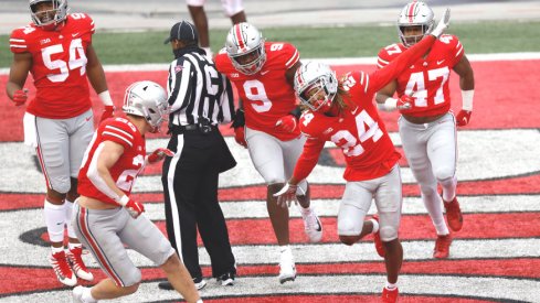 Ohio State Buckeyes celebrate