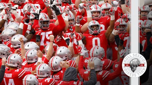 the Buckeyes are getting hype in today's skull session.