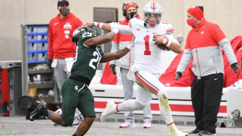 Justin Fields vs. Michigan State