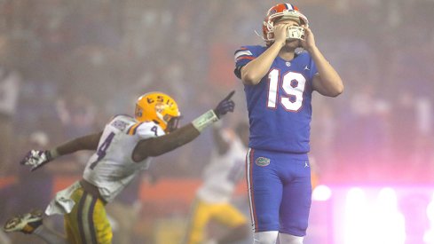 LSU pulled off one of the season's biggest upsets last night in Gainesville.