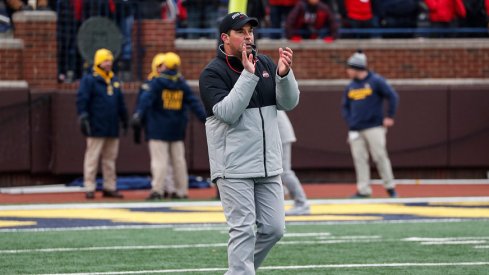 Ohio State head coach Ryan Day