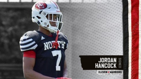 Four-star cornerback Jordan Hancock is officially a Buckeye.