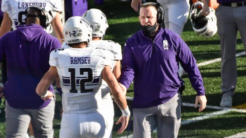 Pat Fitzgerald and Peyton Ramsey