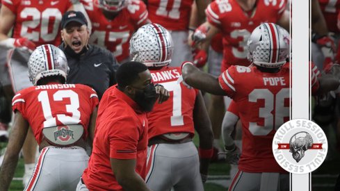 The Buckeyes are pumped in today's skull session.