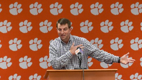 Clemson head coach Dabo Swinney