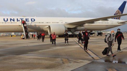 Ohio State arrives at the Sugar Bowl