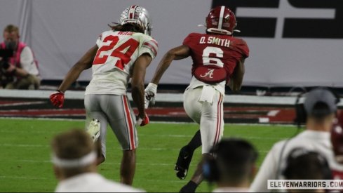 DeVonta Smith burns Shaun Wade