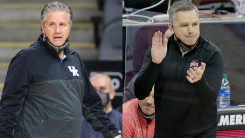 John Calipari and Chris Holtmann