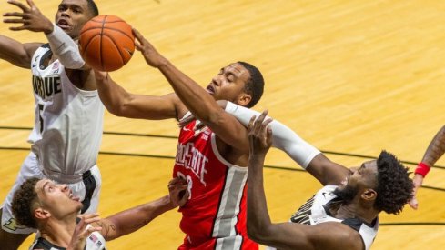 Zed Key typically owns the glass during his limited minutes. 