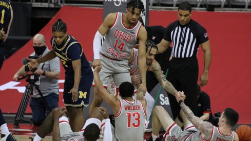 Ohio State fell to Michigan, 92-87