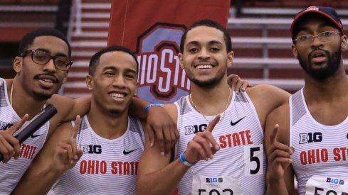 Big Ten Champion 4x400 Relay Team