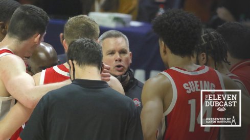 Ohio State men's basketball coach Chris Holtmann and his team