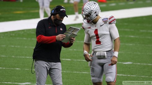 Ryan Day and Justin Fields