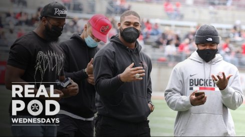 Baron Browning, Justin Fields, Jonathon Cooper and Justin Hilliard