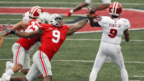 Ohio State's 2021 defense would benefit greatly from Zach Harrison making a huge leap in disruption production