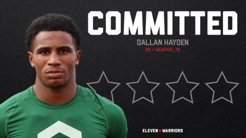 Dallan Hayden is the latest addition to Ohio State's 2022 class. 