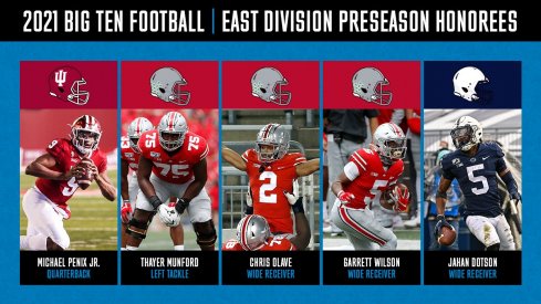Ohio State is cleaning up the preseason awards.
