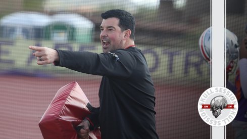 Ryan Day is having some fun in today's skull session.