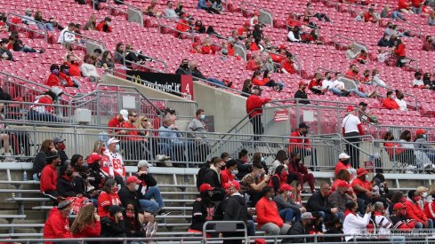 Ohio Stadium during the spring game