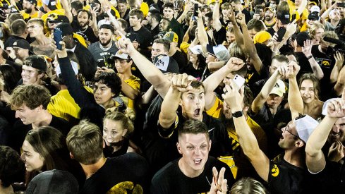 Iowa City was rocking Saturday as the No. 3 Hawkeyes knocked off No. 4 Penn State, 23-20