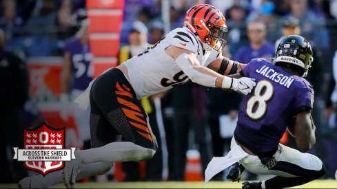 Sam Hubbard sacks Lamar Jackson