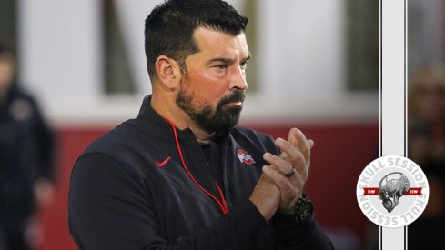 Ryan Day is coaching them up in today's skull session.